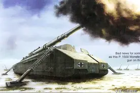 碾压推进的德国重型坦克——不仅有虎式，鼠式，还有象式和狮式图片