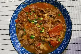 番茄炒牛肉，拌饭简直一流！图片