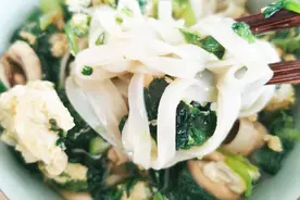 一把菠菜、一个鸡蛋居然也能做出“武汉热干面”？图片