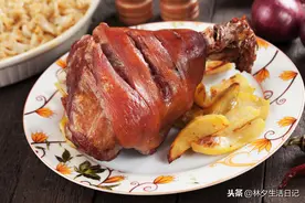 虎皮猪肘子图片