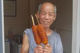 天津这家干了26年的烤玉米，你吃过吗？图片