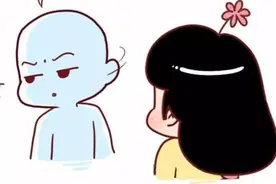 漫画：这几个小动作，说明男生一定在说谎图片
