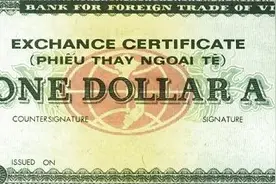 越南的纸币番外篇：越南的外汇券图片