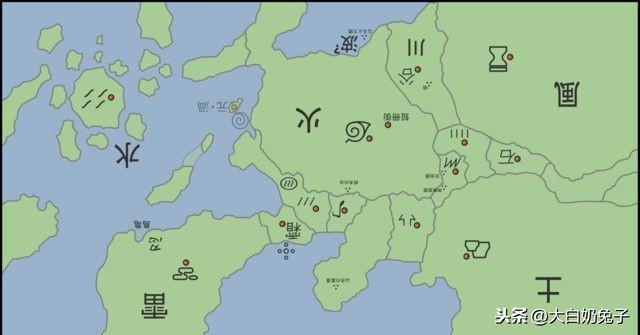 火影忍者里神一样的地理设定