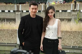 曝杨颖与男星冲浪，究竟何时才能和黄晓明同框一次图片