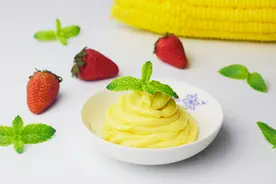 卡仕达酱这样做，不加1滴水，香滑美味，细腻绵柔图片