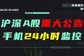 Python 抓取沪深A股重大公告，实现手机24小时实时监控！图片