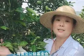47岁袁立公益亮相，穿白衬衫配草帽下田好真实，发福气质也出众图片