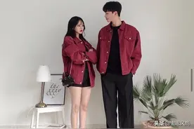 谁说秀恩爱要穿一样，韩国情侣的18套穿搭示范，安利给你的男票吧图片