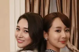 《家有儿女》两任夏雪饰演者，杨紫，宁丹琳图片