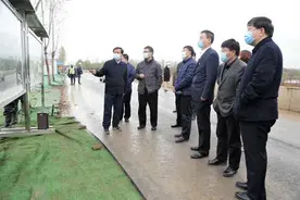 邯郸市政府副市长朱天彤一行到复兴区调研城中村改造和邯西生态区建设情况图片