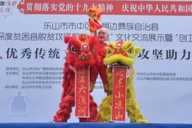 非遗嘉州丨向家班狮舞图片