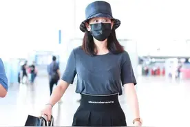 马苏“巴掌腰”全靠裤子勒？托腹裤修身还显腿长，这么搭配太高级图片