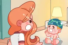 宝宝爱吐泡泡不一定是肺炎，还可能是聪明的表现，宝妈别着急阻止图片