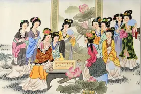 《红楼梦》莺儿摘花折柳合理吗？她破坏规矩，害得朋友挨打图片