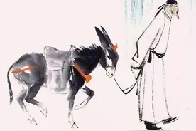 绘画美图：中国著名画家 刘旦宅 笔下的毛驴图片