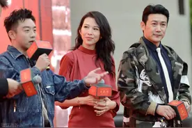 郑恺开火锅店剪彩，蔡少芬和陆毅前来捧场引爆气氛图片