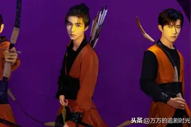TFBOYS武侠风写真，王俊凯C位依旧，易烊千玺气场很强图片