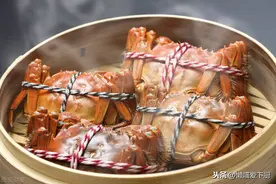 蒸螃蟹要多长时间？牢记蒸蟹3步，不流黄不断腿，蟹肉又嫩又香图片