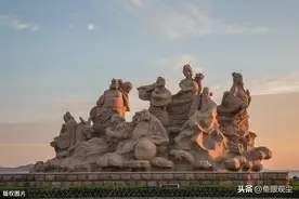 山东烟台：航拍蓬莱图片