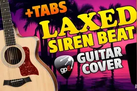 「谱」抖音热门BGM-Laxed (Siren Beat)-吉他指弹独奏图片