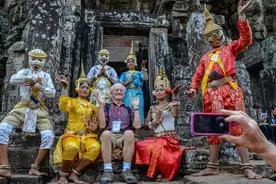 柬埔寨吴哥窟“最火”地标，佛像“迷之微笑”，原来背后大有故事图片