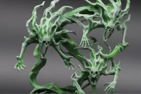 战锤aos中的幽魂种族 部分涂装成品展示图片