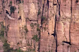 不用去景区，南太行免费挂壁公路盘点图片