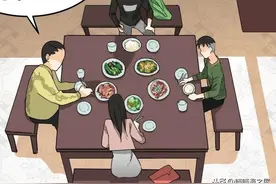 漫画短篇《点餐》这家饭店竟然没有服务员的？图片