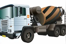 混凝土车为什么要一直转？因为不转就闷罐，闷罐损失就上万图片