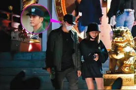 男星被曝热恋车模？女方靠火辣身材出名，深夜同回爱巢过夜图片