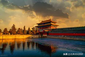 李商隐很经典的一首夕阳诗，短短20个字，便美得令人神往图片