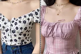 大胸vs小胸，穿同一件衣服有什么区别？图片
