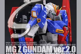 模型制作范例：MG MSZ-006 Z高达图片