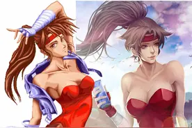 街机游戏中让人魂牵梦萦的女神，多少玩家曾为她们损兵折将图片