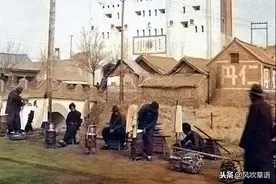 河南开封旧影：日伪时期开封的中山路和大小南门图片