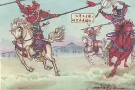 说岳故事：陆文龙无限霸气，车轮大战岳家军五虎，让岳飞一筹莫展图片
