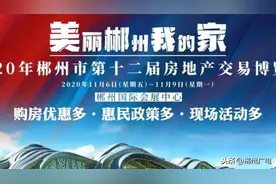 看房、买房赶紧收藏！2020年郴州市第十二届房博会全攻略图片