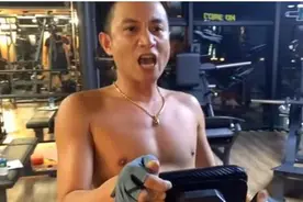 36岁文章痴迷健身，肌肉健硕，线条明显，网友：新戏要来了？图片