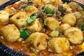 糖醋日本豆腐家常做法，学会做了不用去饭店，超级好吃。图片