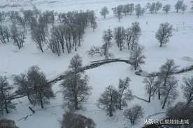 北方雪花飘扬，南方温暖如春图片
