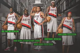 曾经的监狱球队果然社会！独行侠三剑客差点被吓尿图片