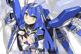 高达机娘插画集锦，牛高达、强自高达、FA78谁最漂亮呢？图片