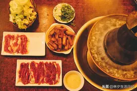 铜锅涮羊肉图片