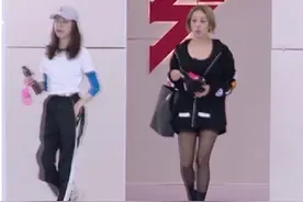宁静穿黑丝惊艳登场，全场姐姐赞叹好性感，果然美女也喜欢美女图片