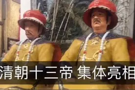 大清十三皇帝 依次排列 你能叫出名字吗？图片