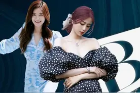 长在笑点上的虞书欣，正经起来也太优雅了吧？图片