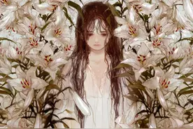 来自日本插画师的一组画风非常个性的人物插画作品！有种独特美感图片