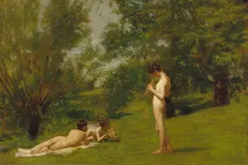 美国著名画家 托马斯·伊肯斯Thomas Eakins图片