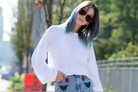 短裙套装小个子女人的福音 超显身高还能美呆路人图片